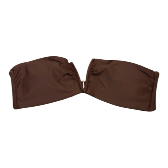 Andie The Scala‎ Top Bikini Separate Color Espresso Brown Style AT169 Size Small - Picture 2 of 11